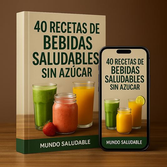 40 RECETAS DE BEBIDAS SALUDABLES SIN AZÚCAR
